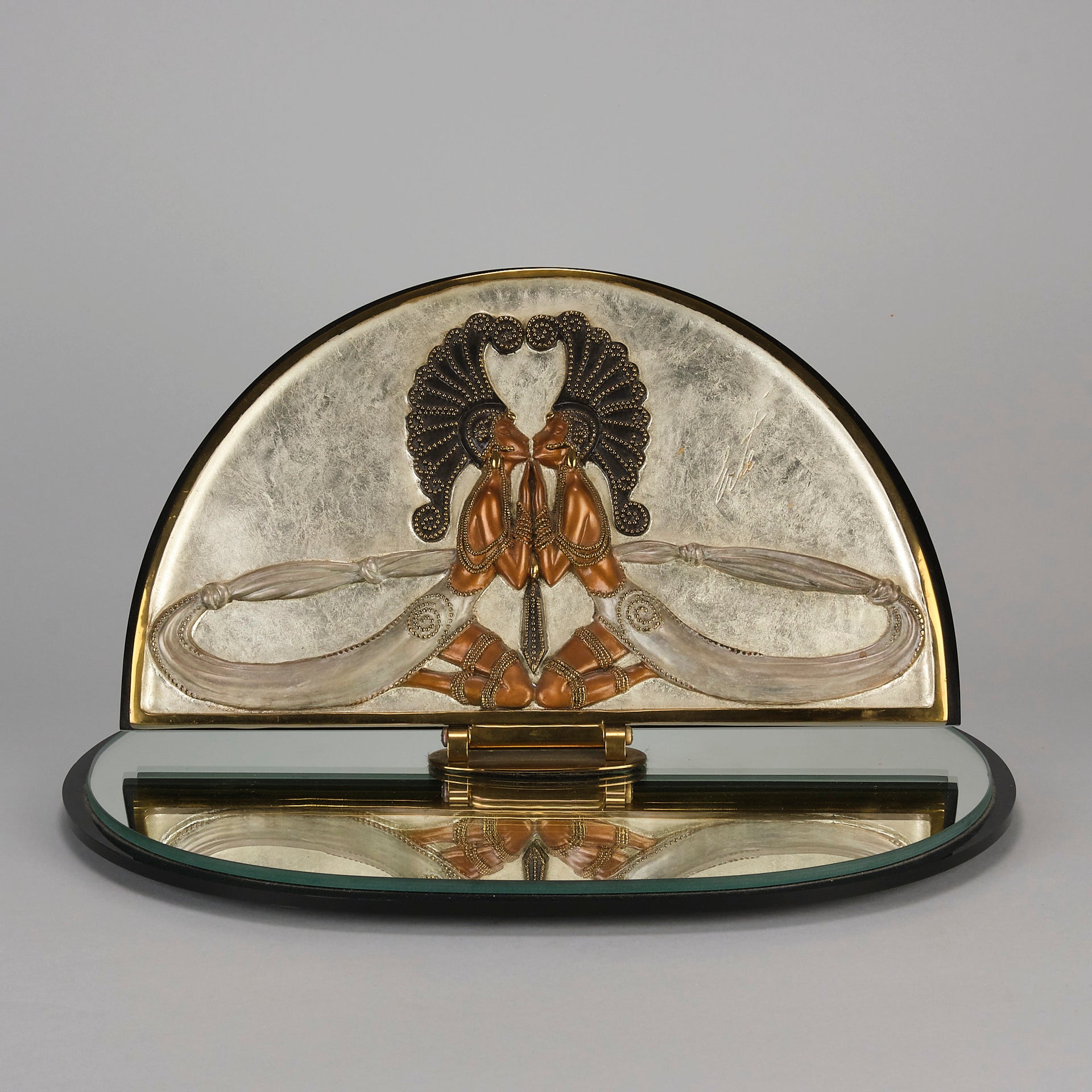 Erte Reflection - Limited Edition Bronze - Hickmet Fine Arts 