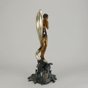 Erte Stranded - Limited Bronze Figure - Hickmet Fine Arts