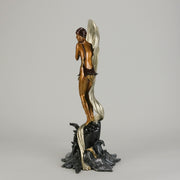 Erte Stranded - Limited Bronze Figure - Hickmet Fine Arts