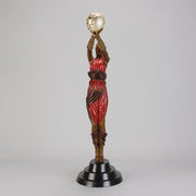 Erte bronze the Globe