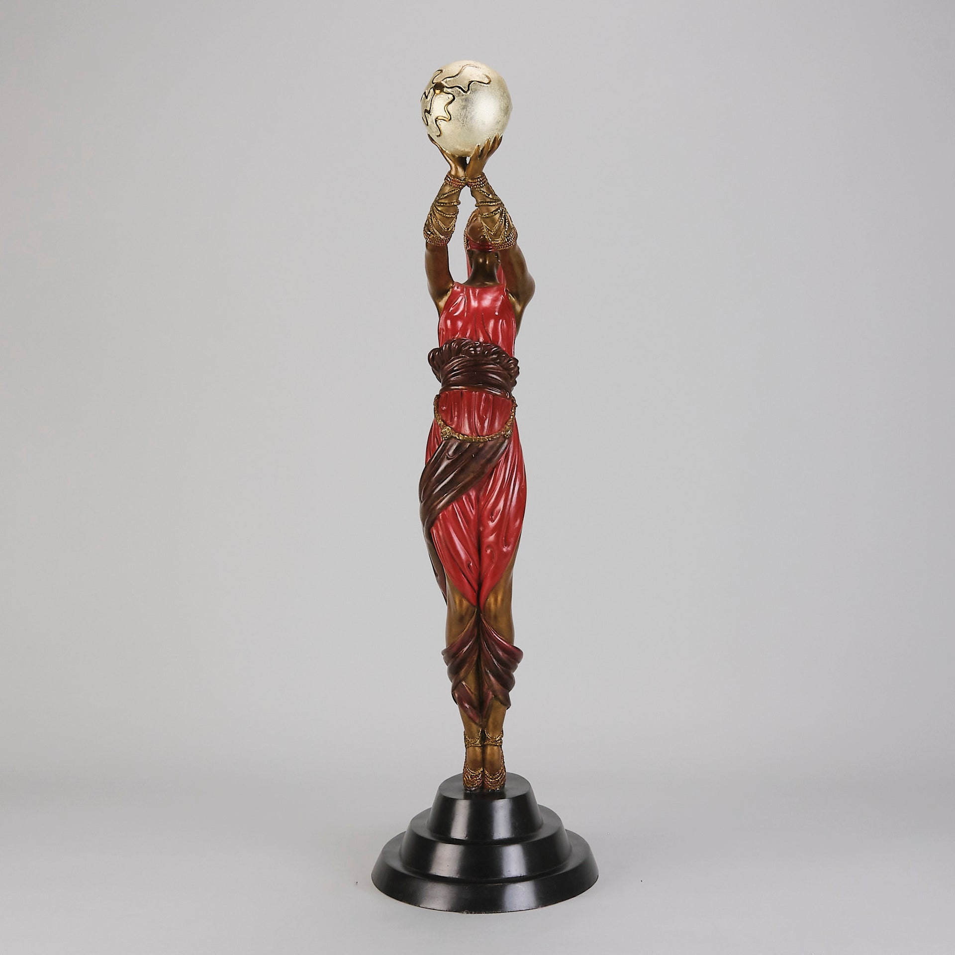 Erte bronze the Globe