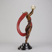 Erte bronze the Globe