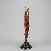 Erte bronze the Globe
