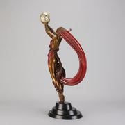 Erte bronze the Globe