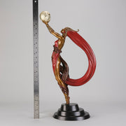 Erte bronze the Globe