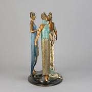 Erte Three Graces - Limited Bronze Figure - Hickmet Fine Arts