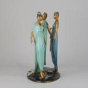 Erte Three Graces - Limited Bronze Figure - Hickmet Fine Arts