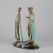 Erte Three Graces - Limited Bronze Figure - Hickmet Fine Arts