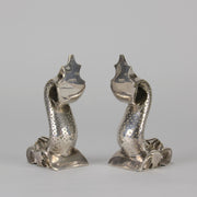 " Fish Bookends " by F Abella - Hickmet Fine Arts 