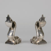 " Fish Bookends " by F Abella - Hickmet Fine Arts 