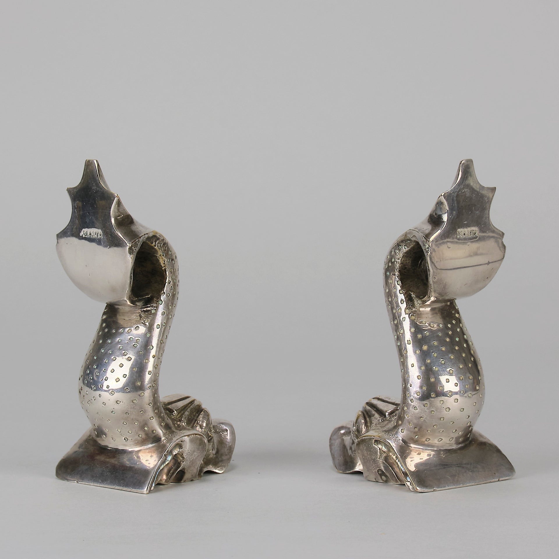 " Fish Bookends " by F Abella - Hickmet Fine Arts 