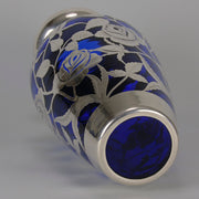 "Floral Silvered Vase" by Fredrich Spahr - Hickmet Fine Arts 