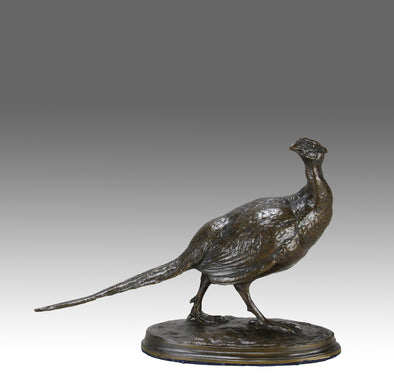 Mene Pheasant - P J Mene Animalier Bronze - Hickmet Fine Arts