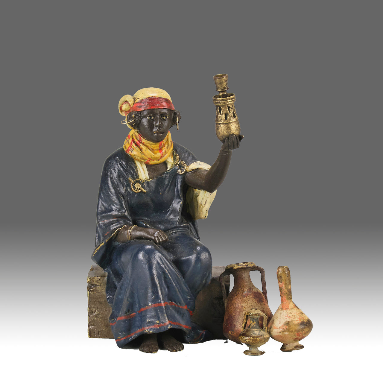 "Arab Lady Merchant" by Franz Bergman