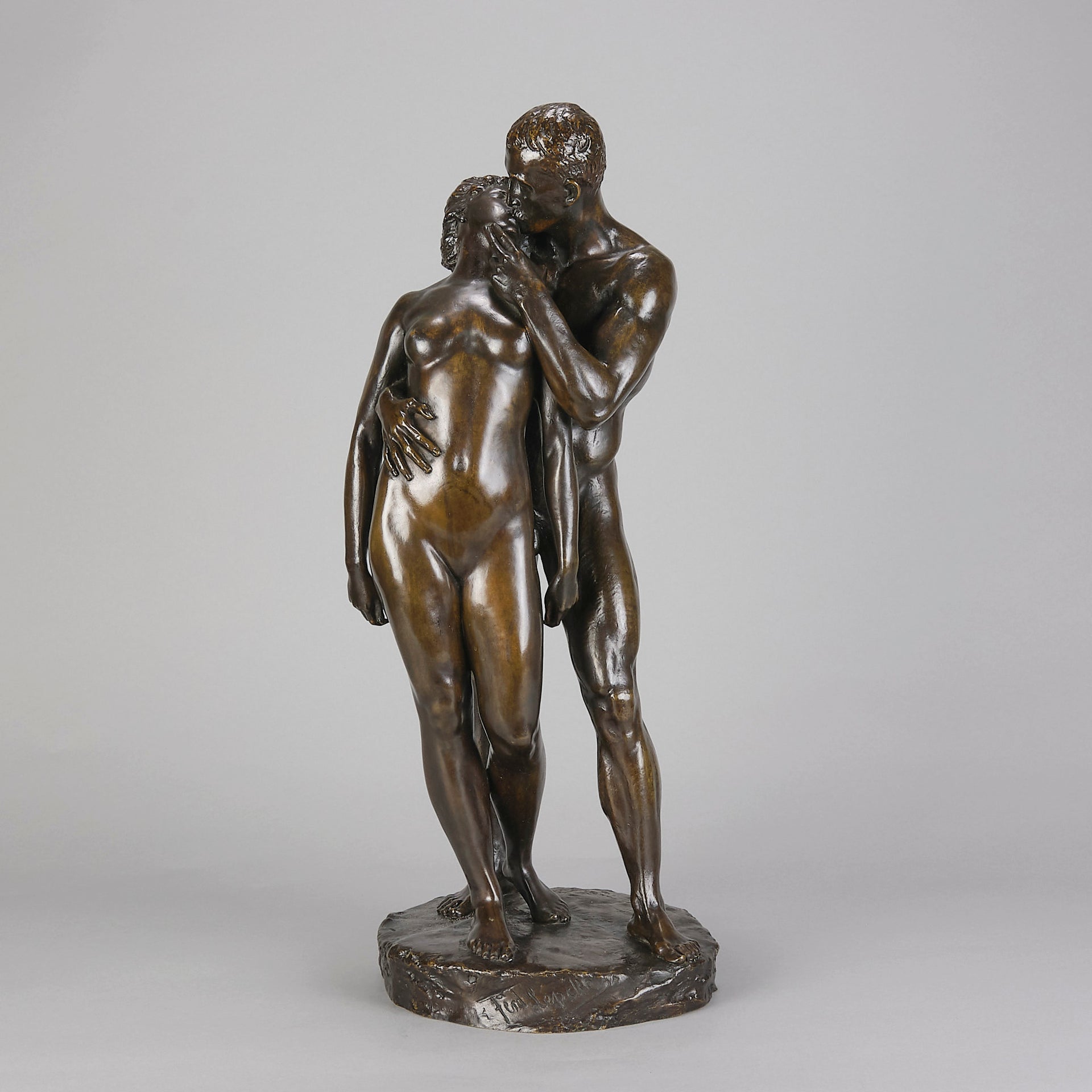 The Lovers - Ferdinand Lepke Bronze - Hickmet Fine Arts