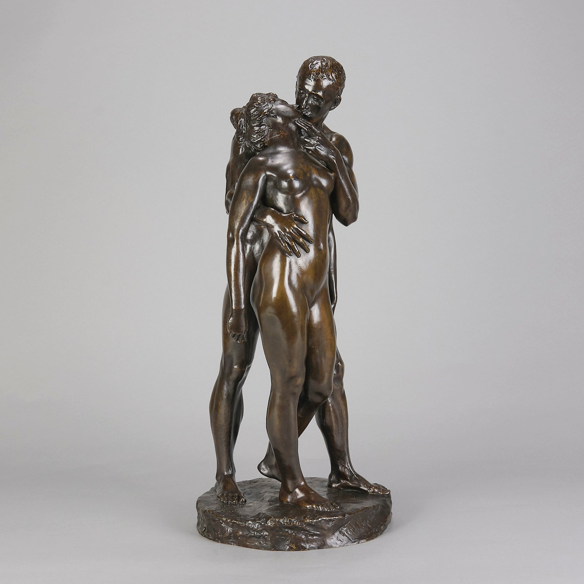 The Lovers - Ferdinand Lepke Bronze - Hickmet Fine Arts