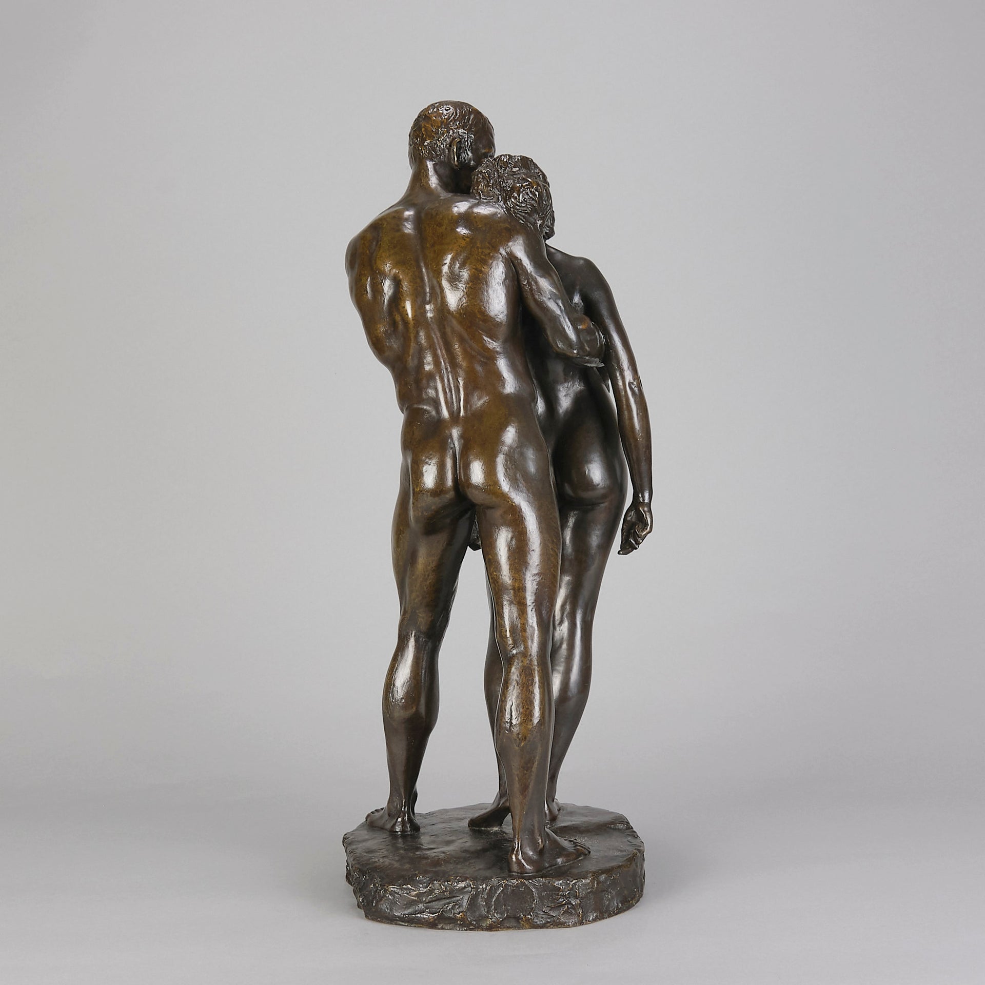 The Lovers - Ferdinand Lepke Bronze - Hickmet Fine Arts