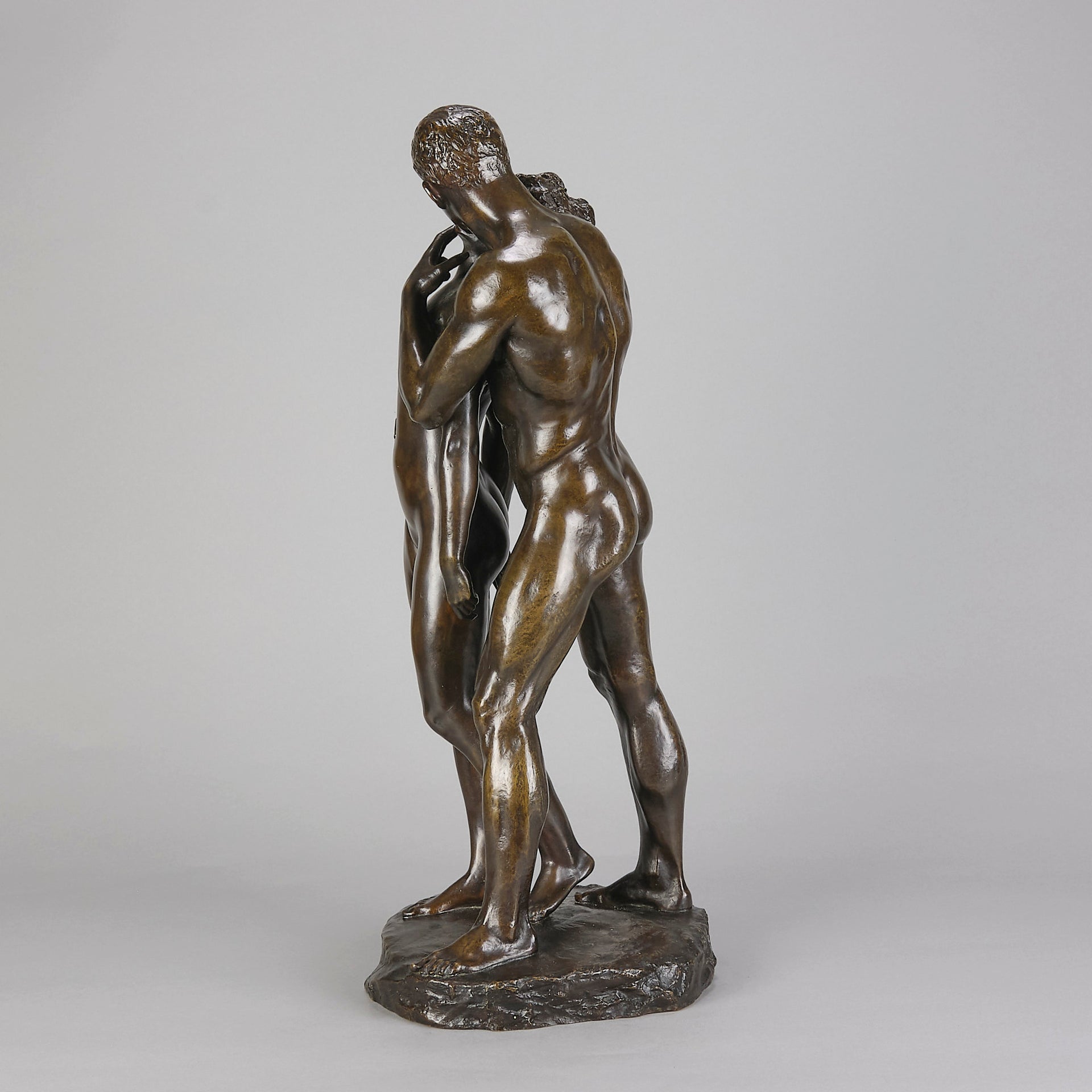 The Lovers - Ferdinand Lepke Bronze - Hickmet Fine Arts
