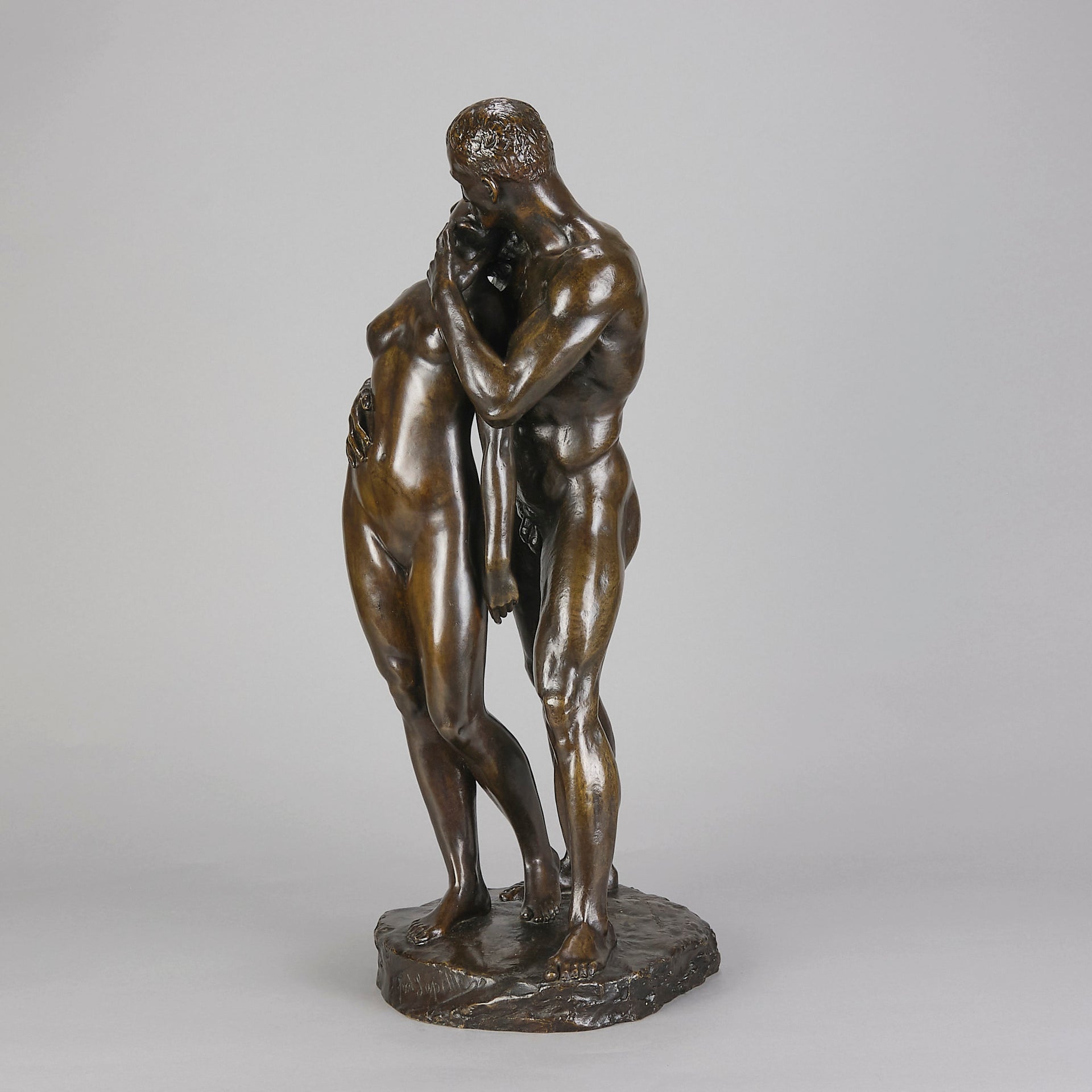 The Lovers - Ferdinand Lepke Bronze - Hickmet Fine Arts