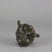 Pautrot Rabbit - Lapin Assis by Ferdinand Pautrot - Animaliers - Hickmet Fine Arts