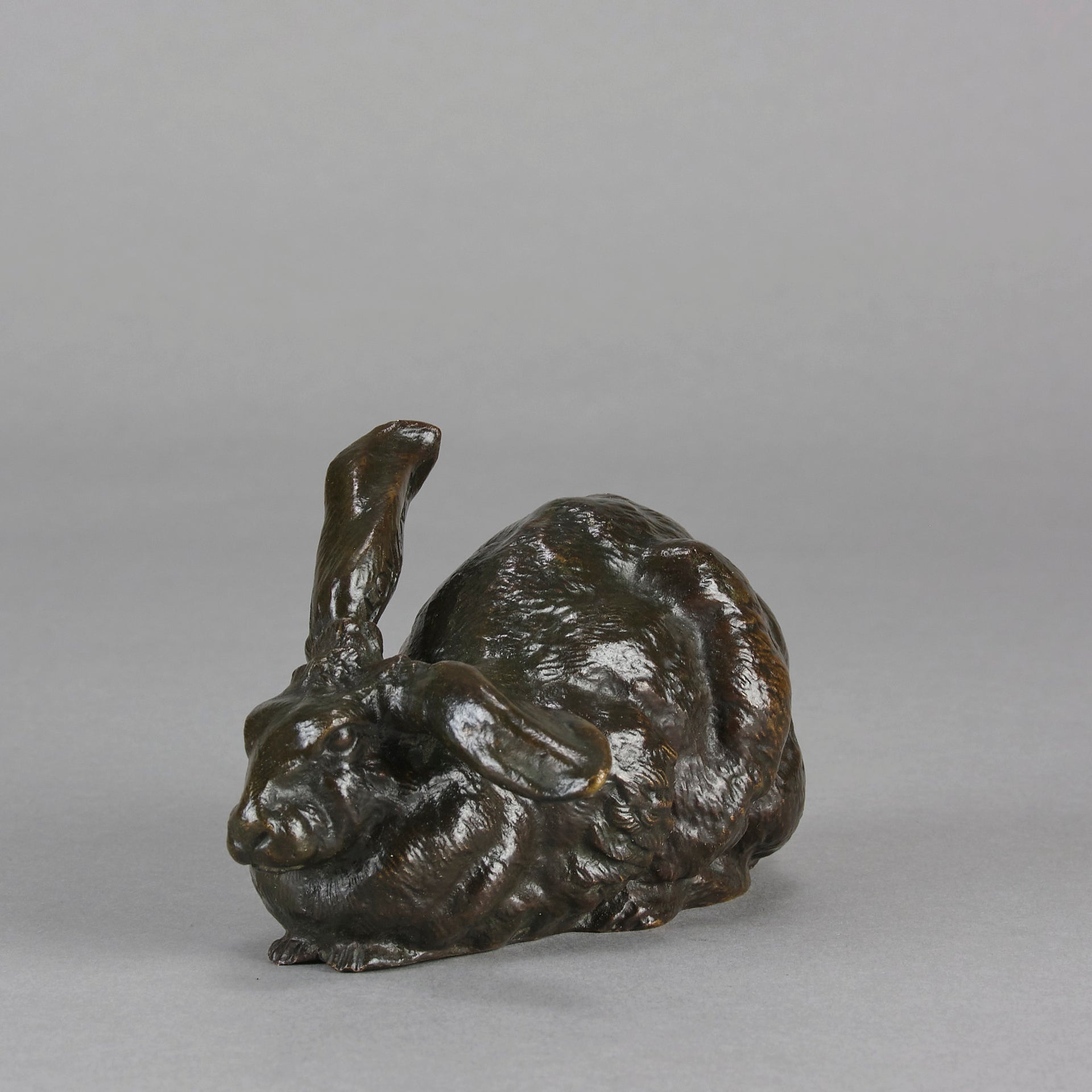 Pautrot Rabbit - Lapin Assis by Ferdinand Pautrot - Animaliers - Hickmet Fine Arts