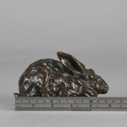 Pautrot Rabbit - Lapin Assis by Ferdinand Pautrot - Animaliers - Hickmet Fine Arts