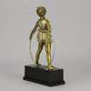 Preiss Hoop Girl - Art Deco Figure - Hickmet Fine Arts