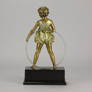 Preiss Hoop Girl - Art Deco Figure - Hickmet Fine Arts