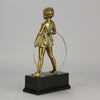 Preiss Hoop Girl - Art Deco Figure - Hickmet Fine Arts