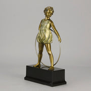 Preiss Hoop Girl - Art Deco Figure - Hickmet Fine Arts