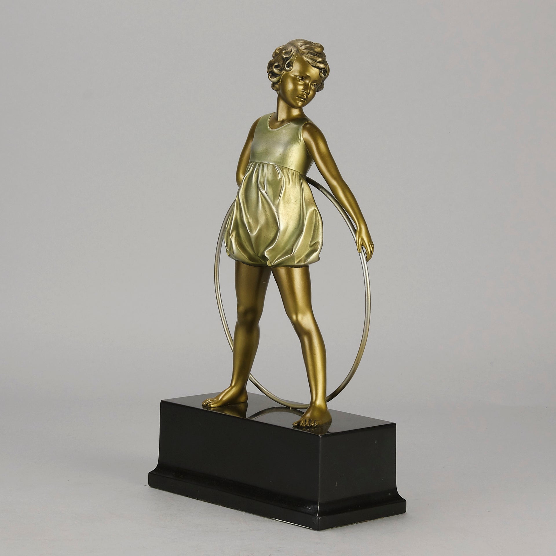 Preiss Hoop Girl - Art Deco Figure - Hickmet Fine Arts