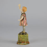 Preiss The Posy - Art Deco Figure - Hickmet Fine Arts