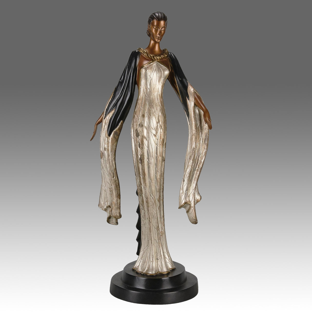 Erte Fireleaves - Limited Edition Bronze - Hickmet Fine Arts 