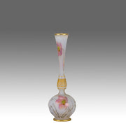 Daum Floral Vase - Art Nouveau Glass - Hickmet Fine Arts