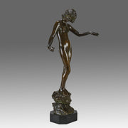 Folly by Onslow Ford - Art Nouveau Bronze - Hickmet Fine Arts 