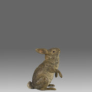 Franz Bergman Bunny - Austrian Bronze for Sale - Hickmet Fine Arts