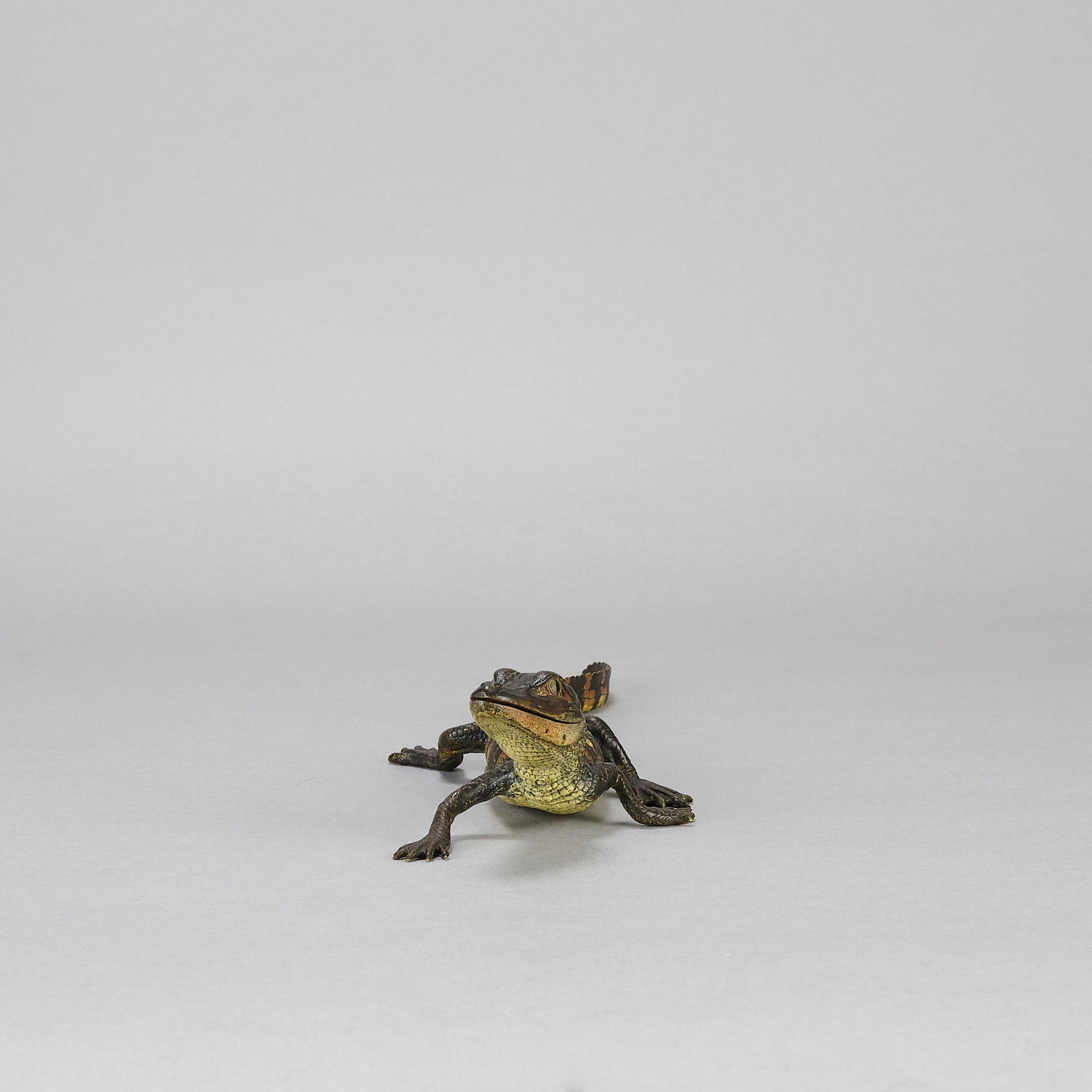 Bergman Aligator - Franz Bergman Bronze - Hickmet Fine Arts