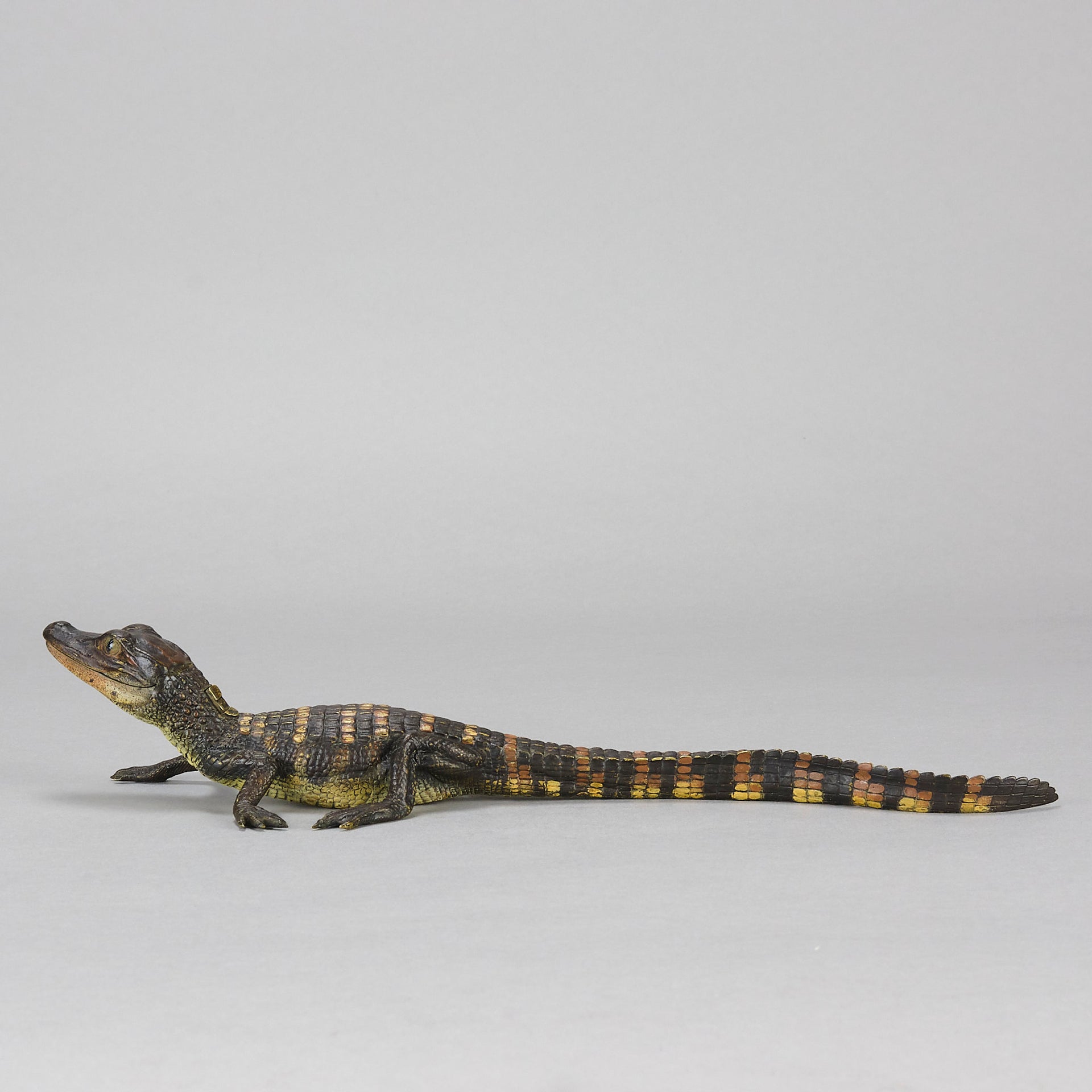 Bergman Aligator - Franz Bergman Bronze - Hickmet Fine Arts