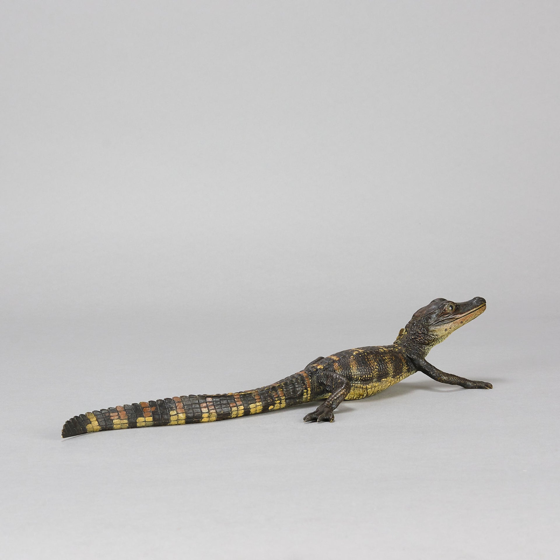 Bergman Aligator - Franz Bergman Bronze - Hickmet Fine Arts