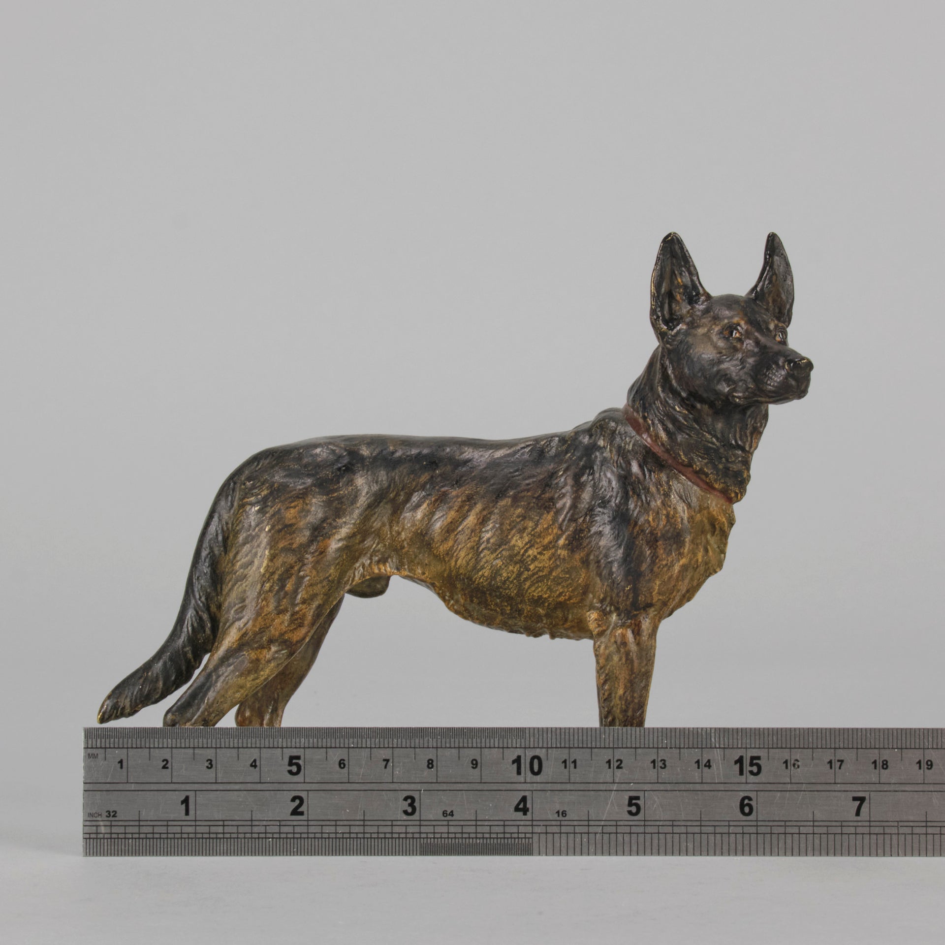 Bergman Alsatian - Bergman Bronze - Hickmet Fine Arts