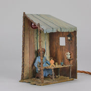 Bergman Lamp - Bergman Bronze - Hickmet Fine Arts