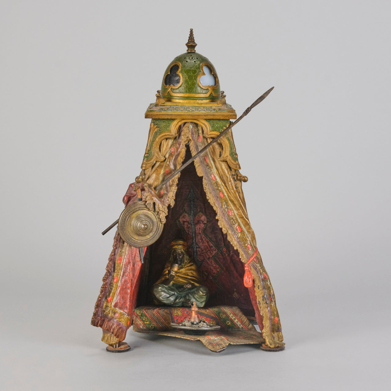 Bergman Bronze Tent Lamp