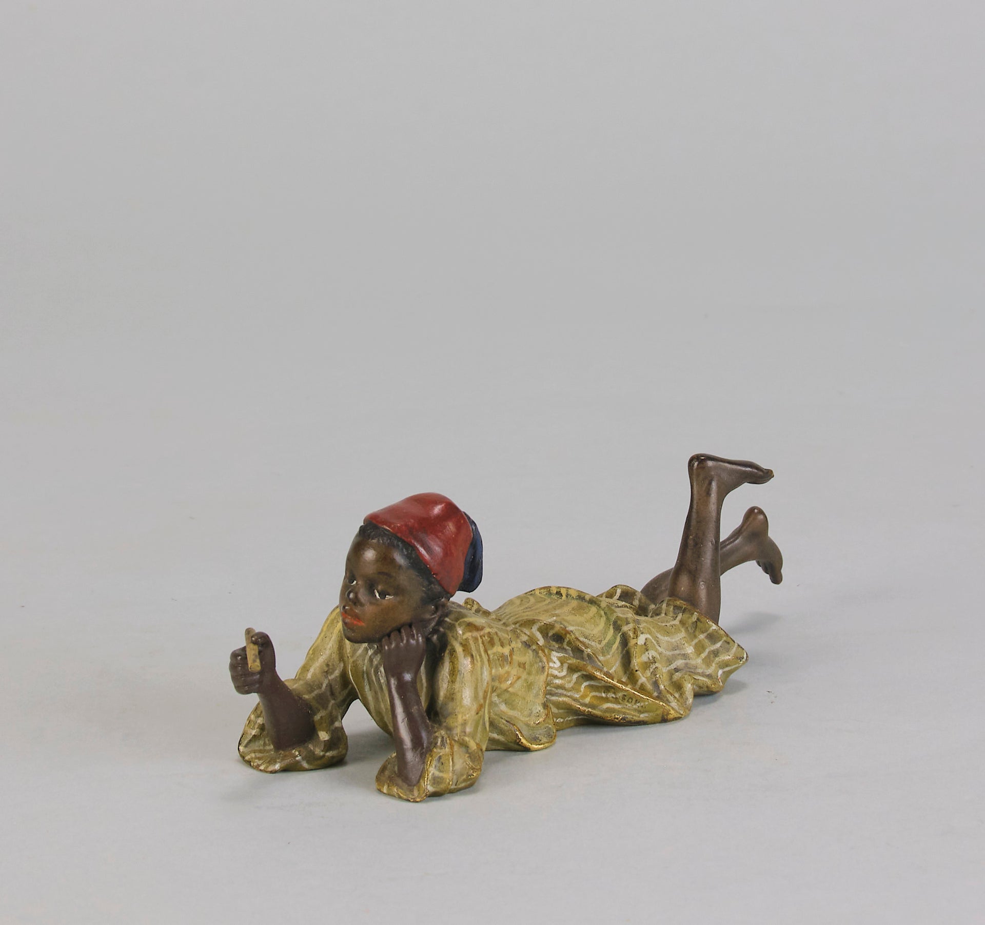 Bergman Bronze Boy with Cigar