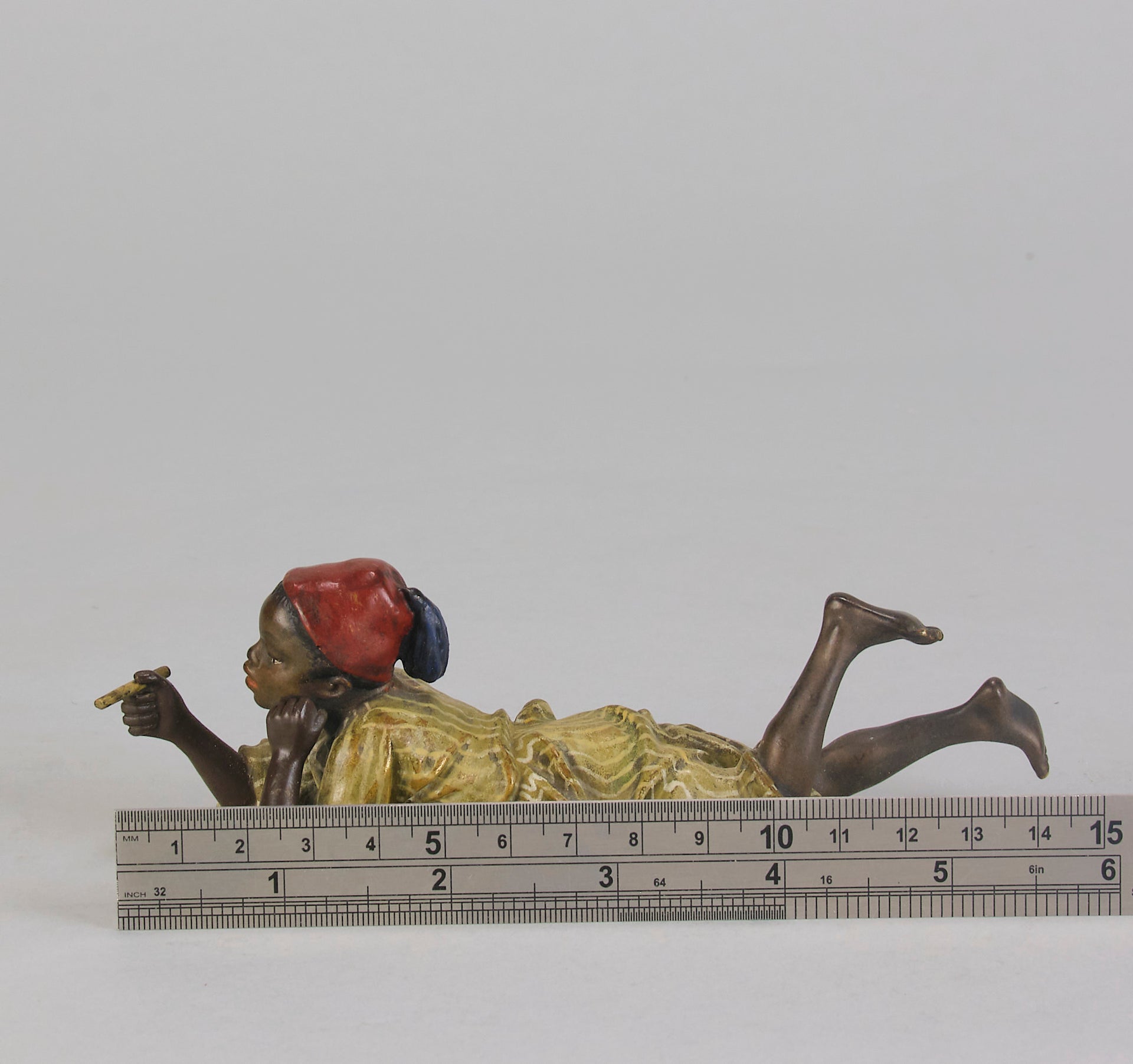 Bergman Bronze Boy with Cigar