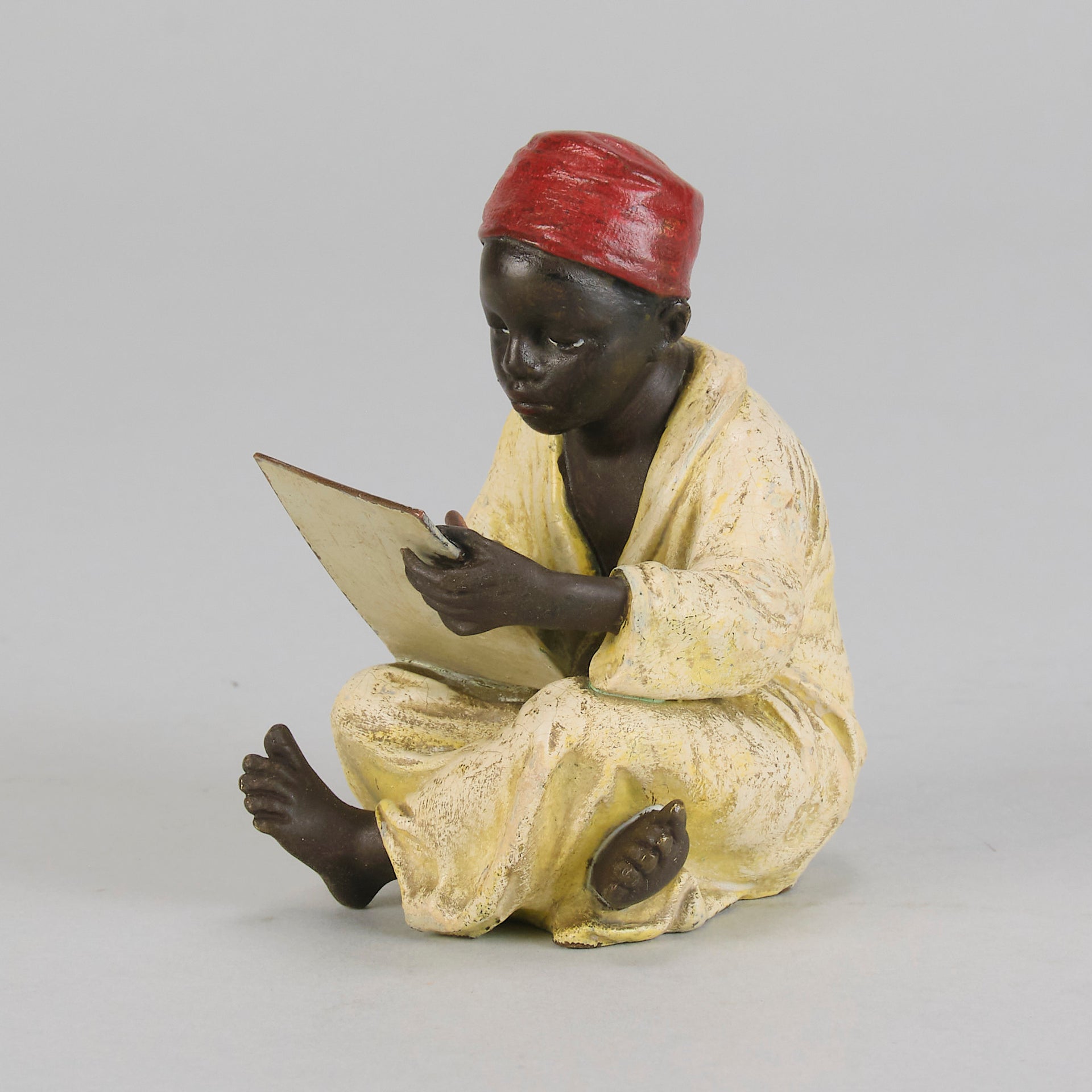 Bergman Boy Writing - Bergman Bronze - Hickmet Fine Arts