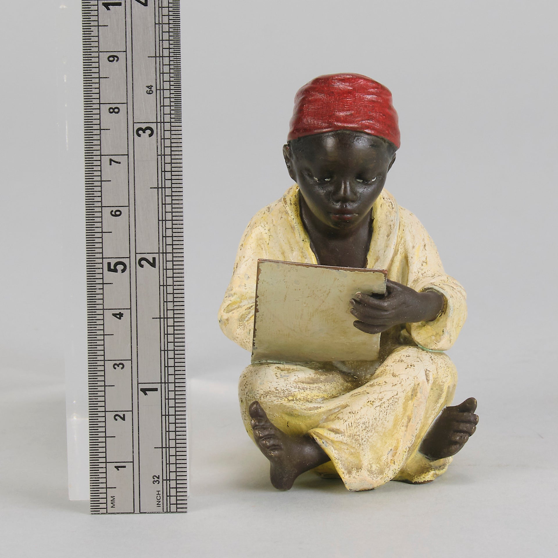 Bergman Boy Writing - Bergman Bronze - Hickmet Fine Arts