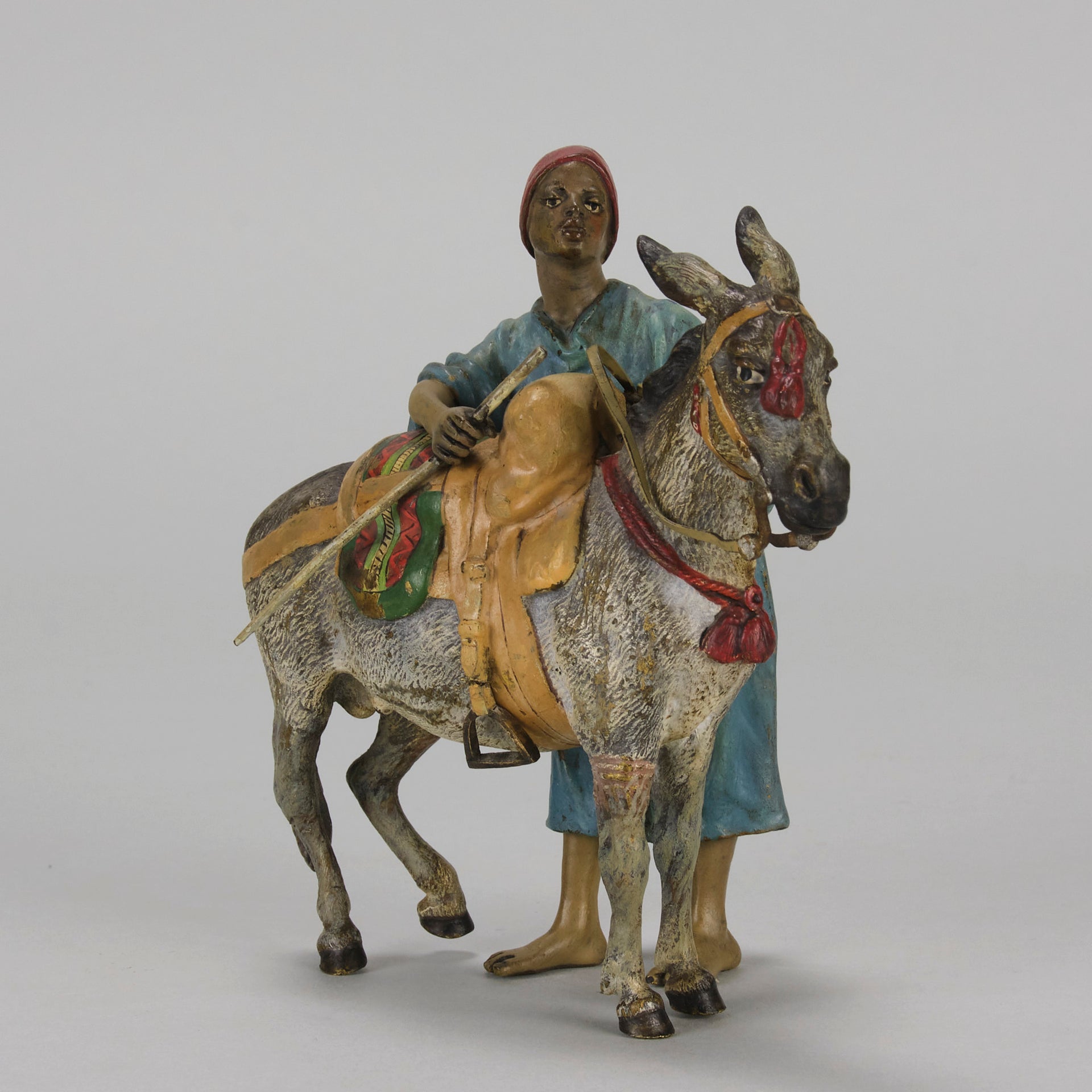 Bergman Donkey - Franz Bergman Bronze - Hickmet Fine Arts