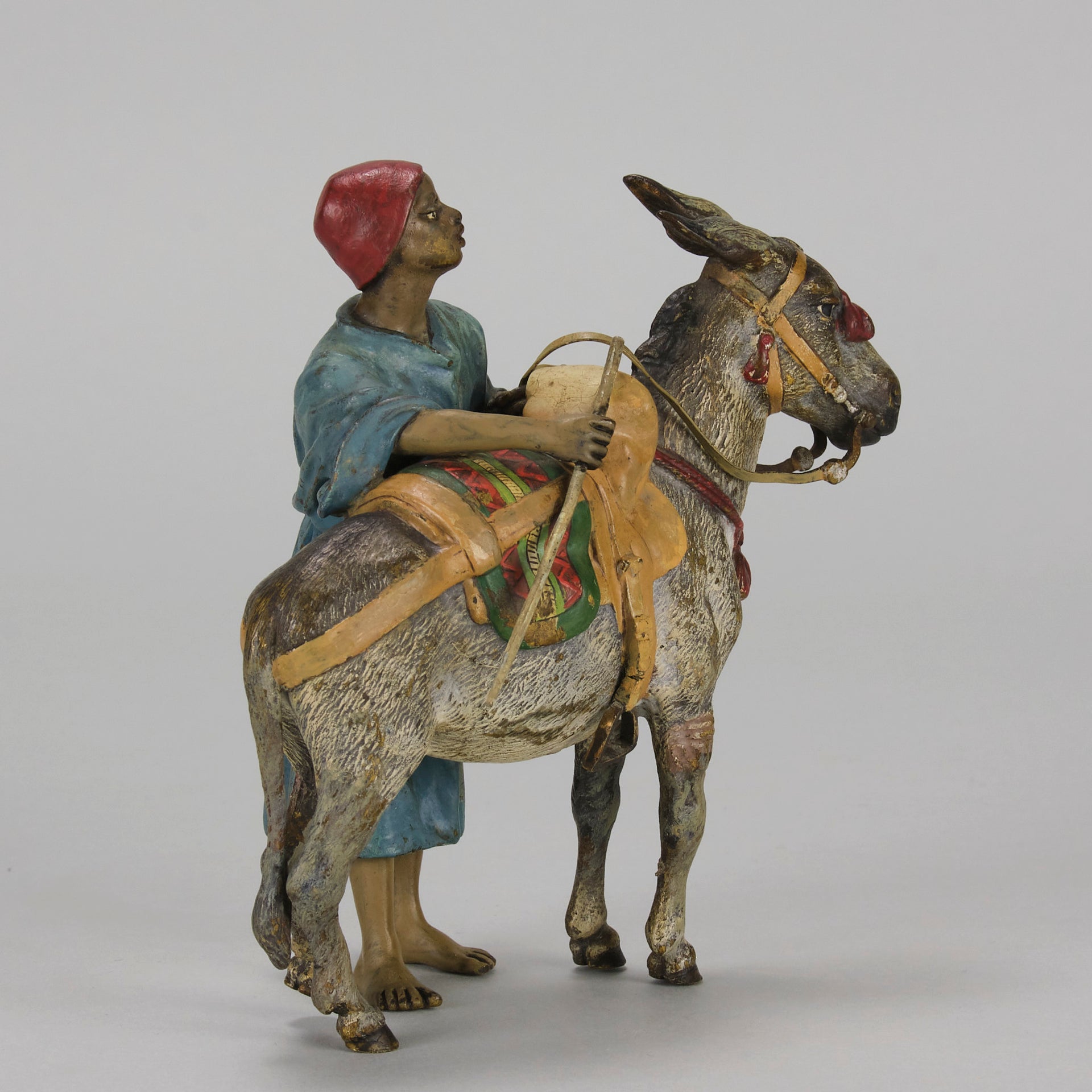 Bergman Donkey - Franz Bergman Bronze - Hickmet Fine Arts