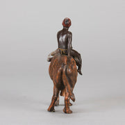 Vienna Bronze - Bergman Boy on Ox - Hickmet Fine Arts