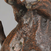 Bergman Bronze Boy on Oxen